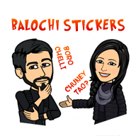 Balochi Stickers